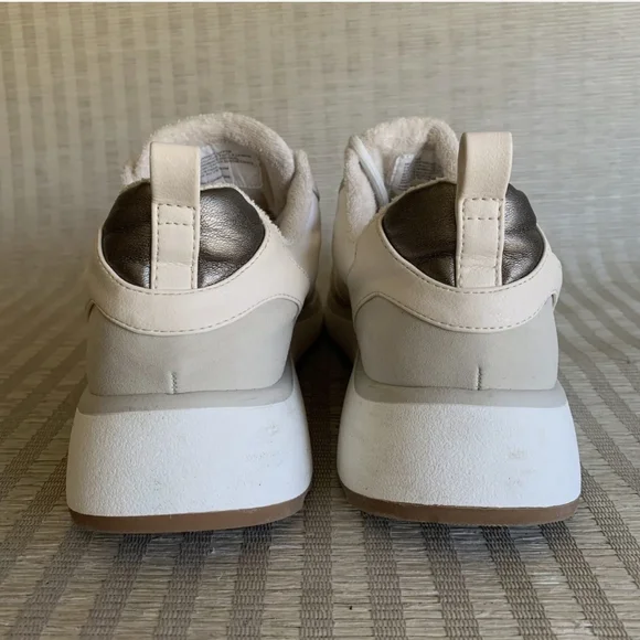 Nordstrom Women's White and Cream Sneakers - Picture 3 of 8